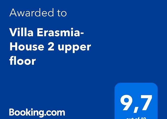 בית נופש Erasmia- House 2 Upper Floor *
